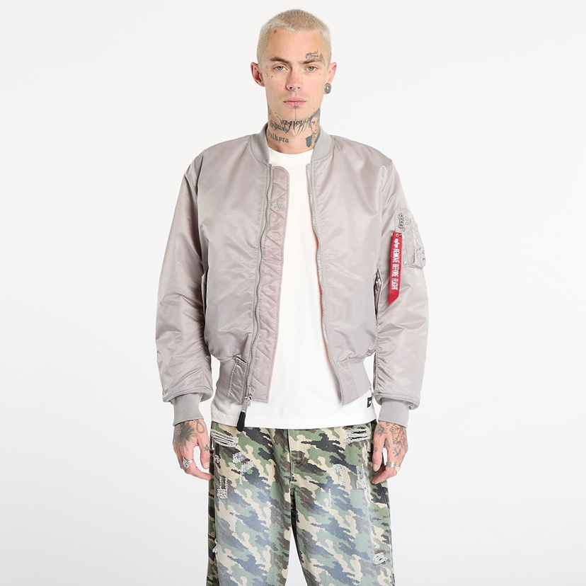 Bomberjakke Alpha Industries MA-1 Heritage Bomber Jacket Grå | 100101-31