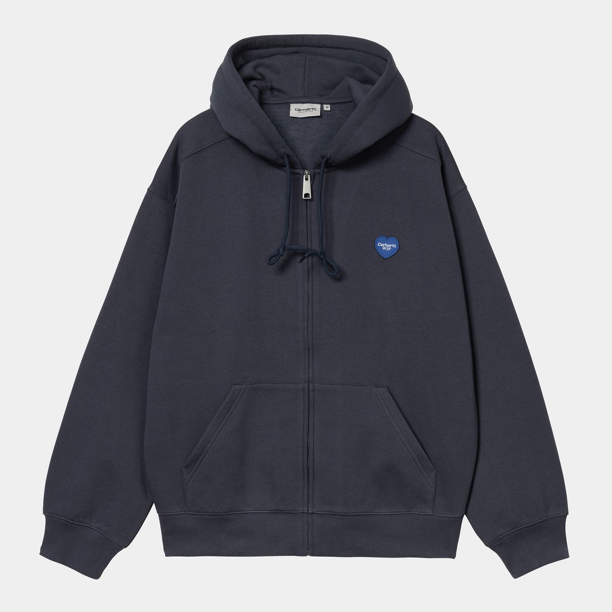 Sweatshirt Carhartt WIP Hooded Heart II Hartt Sweat Jacket Mørkeblå | I035176_7, 0