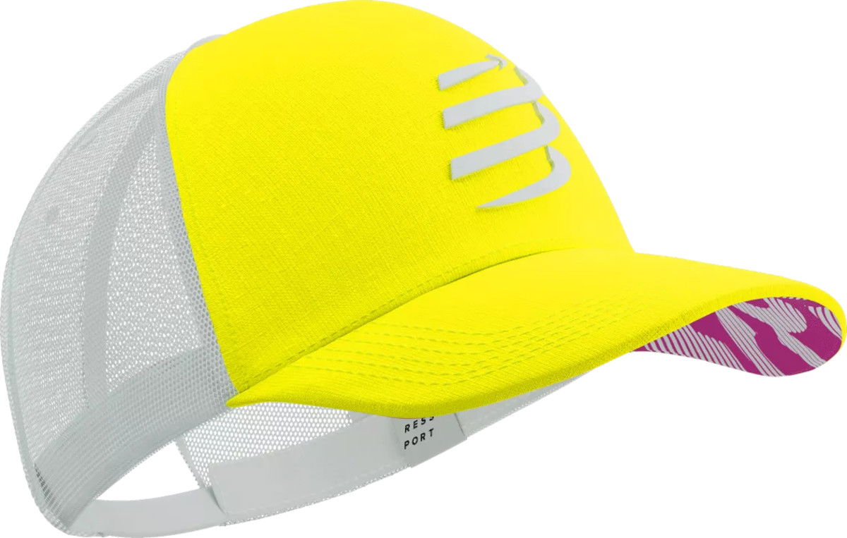 Kasket Compressport Trucker Cap Yellow Gul | xhwu4190025, 0