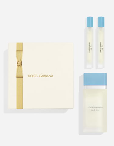 Parfume og dufte Dolce & Gabbana Dolce & Gabbana Light Blue Edt Trio Gift Set Blå | VT01LRVT0009V000, 0