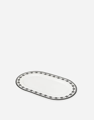 Home decor Dolce & Gabbana Dolce & Gabbana Serving Dish Hvid | TC0147TCALHU0082, 2