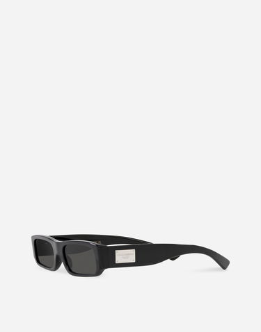 Solbriller Dolce & Gabbana Dolce & Gabbana Rectangular Sunglasses Sort | VG400LVP1879V000, 1