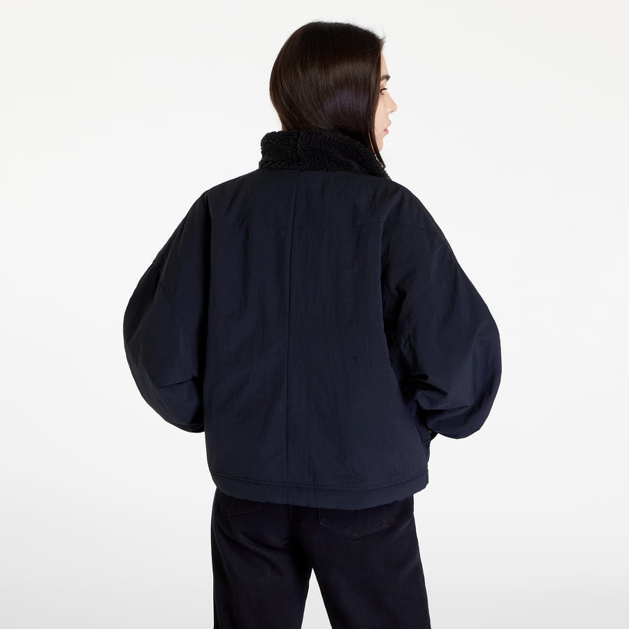 Jakke Nike Sportswear Essential Woven Fleece-Lined Jacket Sort | DQ6846-010, 1