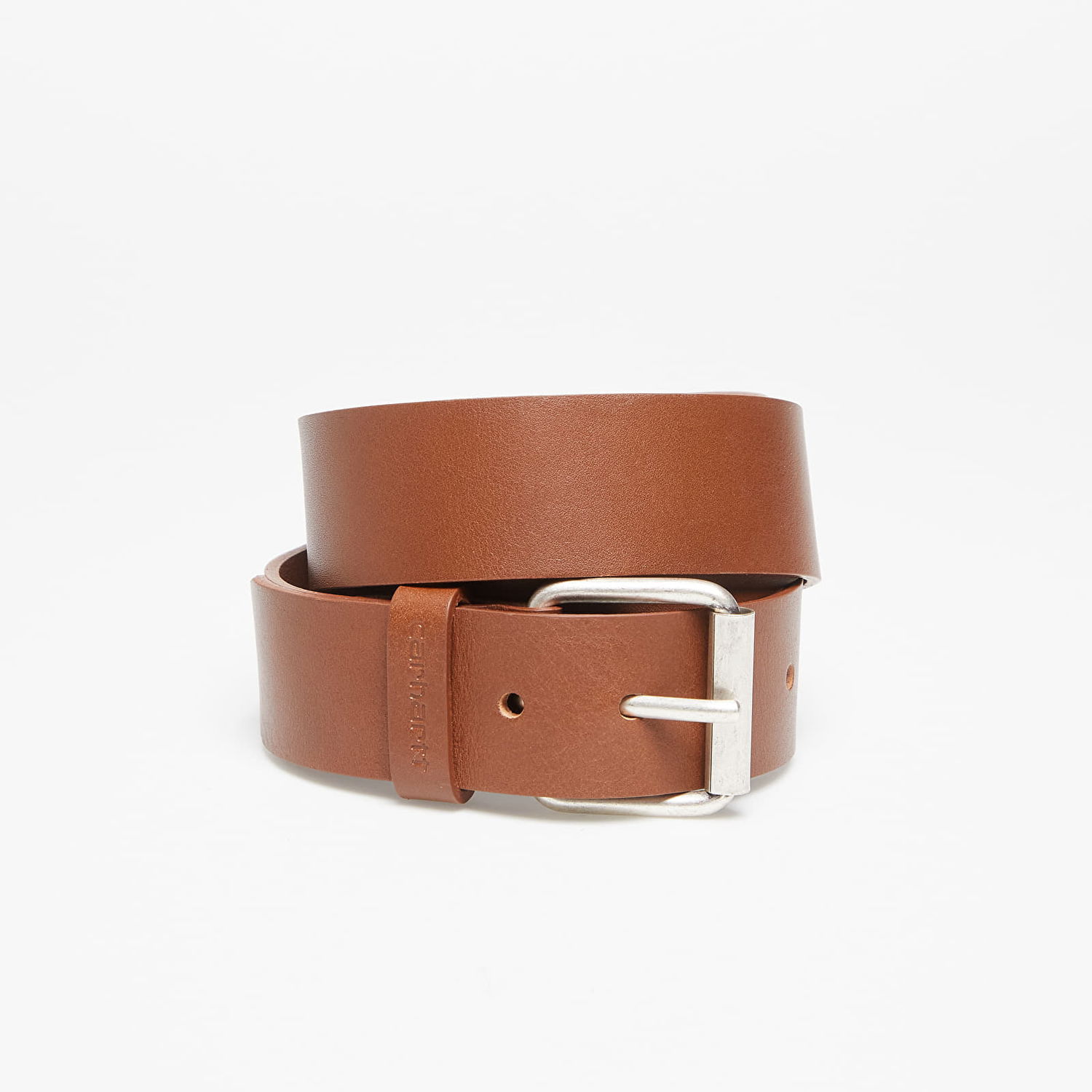 Bælter Carhartt WIP Leather Script Belt Brown Brun | I030992.14EXX, 0