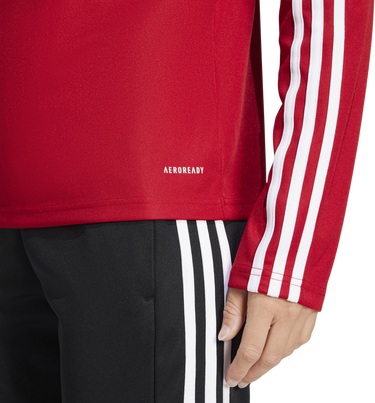 Sweatshirt adidas Originals Long Sleeve Training Top SQ25 Rød | jd3018, 1