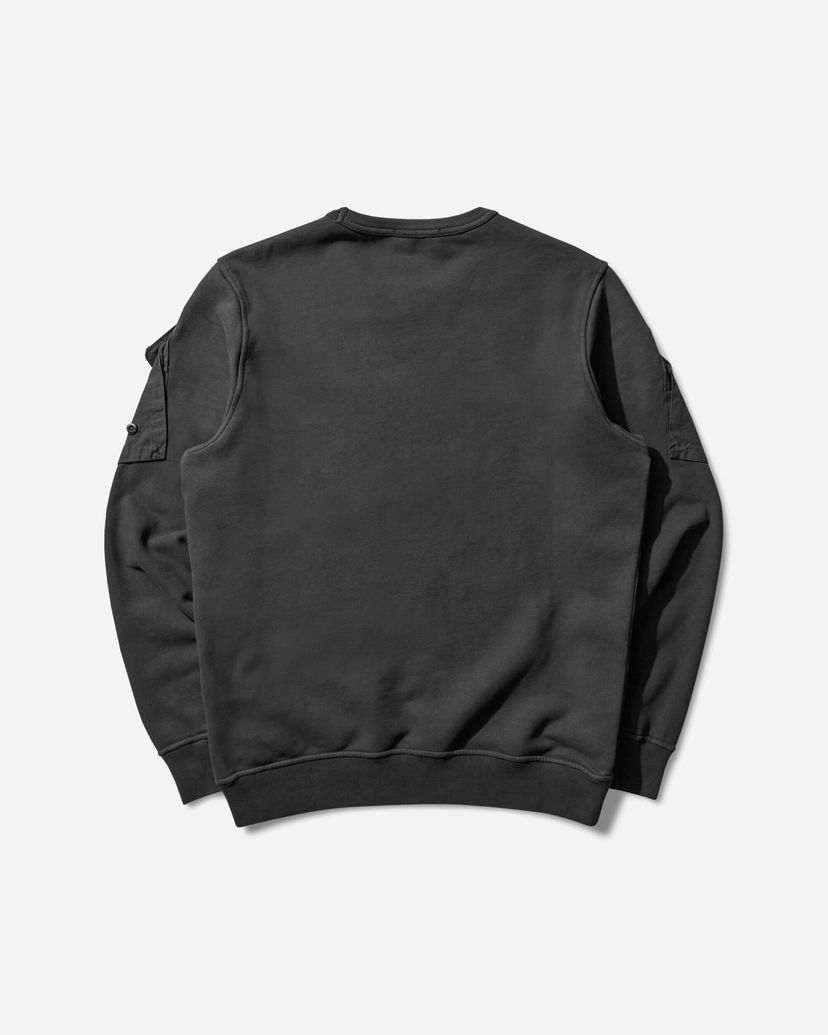 Sweatshirt Stone Island Crewneck Sweatshirt with Sleeve Pockets Sort | K2S15-6100008-S0A20 V0029