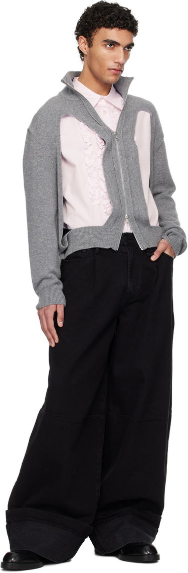 Jeans Simone Rocha Simone Rocha Embellished Puddle Jeans Sort | 4131B 1239, 4