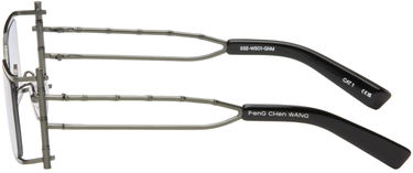 Solbriller Feng Chen Wang Feng Chen Wang Bamboo Sunglasses Grå | SSE-WS01-002, 2
