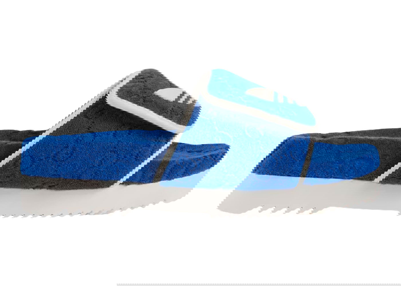 Sneakers og sko Gucci adidas x GG Platform Sandal 'Blue' Blå | 702412UU0104160, 0