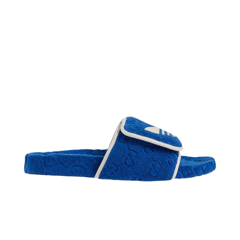 Sneakers og sko Gucci adidas x GG Platform Sandal 'Blue' Blå | 702412UU0104160