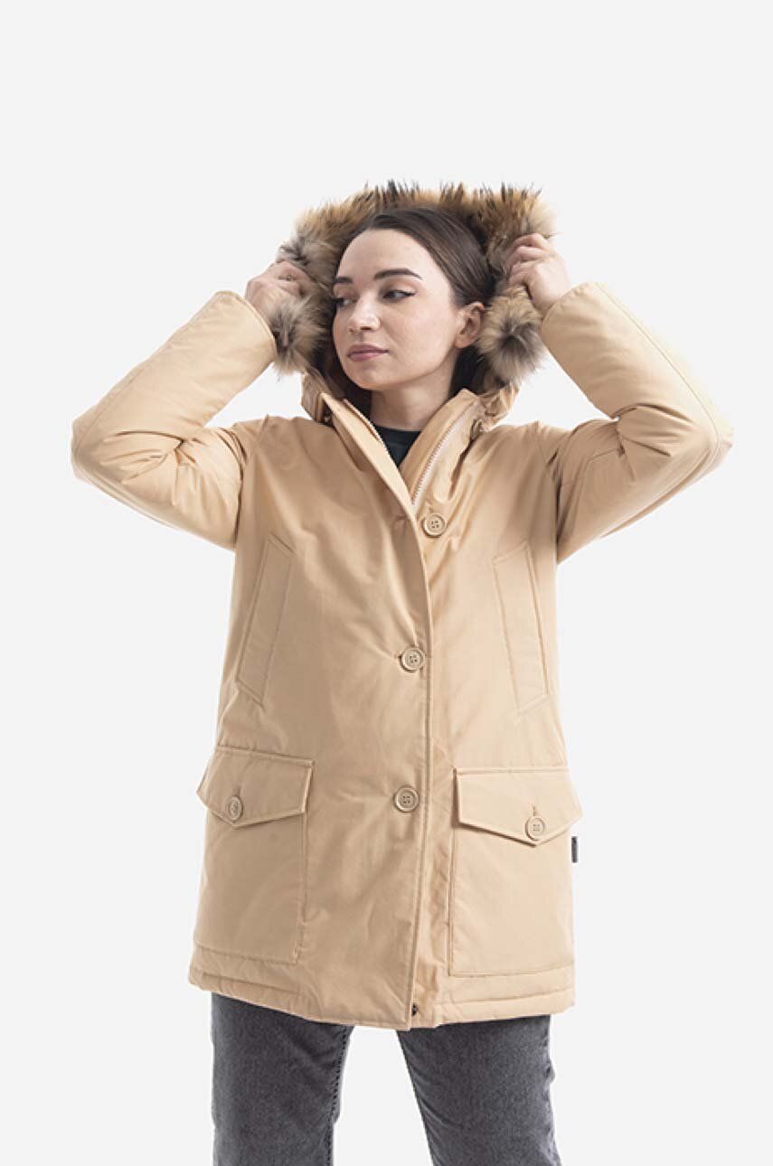 Parka WOOLRICH Parka With Hood Beige | CFWWOU0540FRUT0001, 0