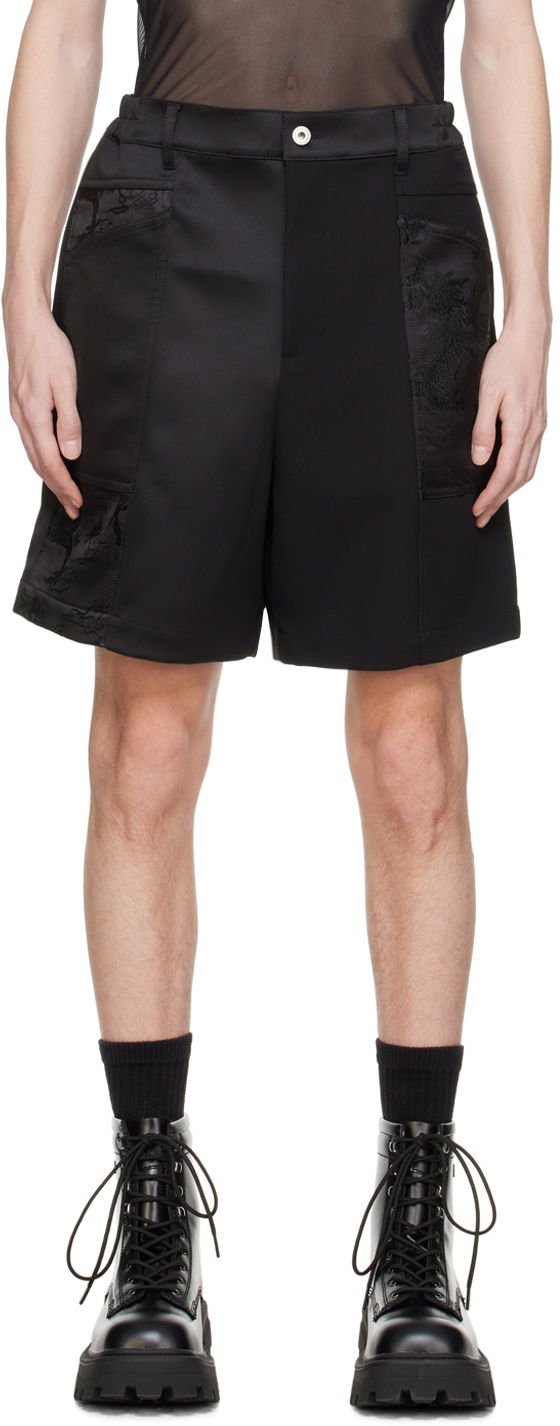 Shorts Feng Chen Wang Feng Chen Wang Jacquard Shorts Sort | FMS17ST08