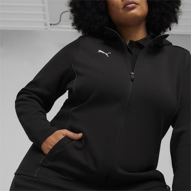 Sweatshirt Puma teamFINAL Casuals Hooded Jkt Wmn Sort | 658531-03, 3