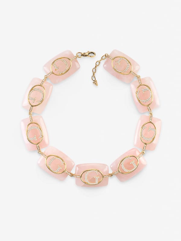 Halskæde GUESS Marciano "Candy Blossom" Necklace Metalisk | JUBS02007JW, 0
