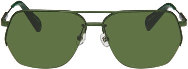 Solbriller Jacquemus Aviator Sunglasses Grøn | JAC67C4SUN, 0
