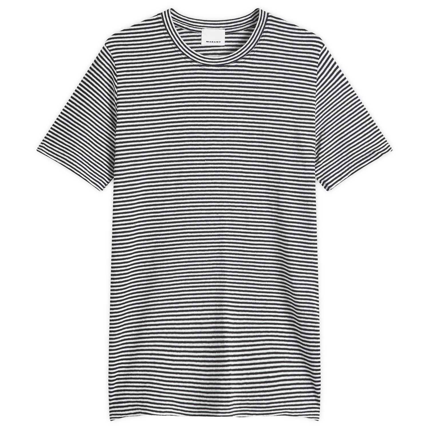T-shirt ISABEL MARANT Striped T-Shirt Ecru Hvid | 25PTS0063HA-C1N10H-23EC, 0