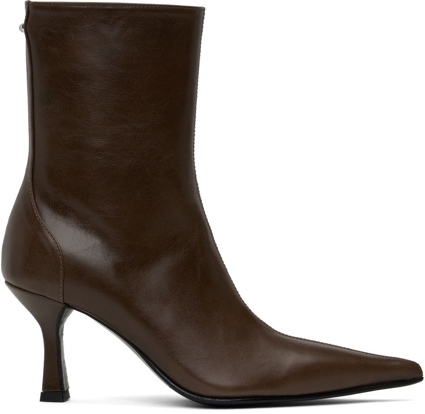 Tøj OUR LEGACY OUR LEGACY Slim Ankle Boots Brun | A2257SCS
