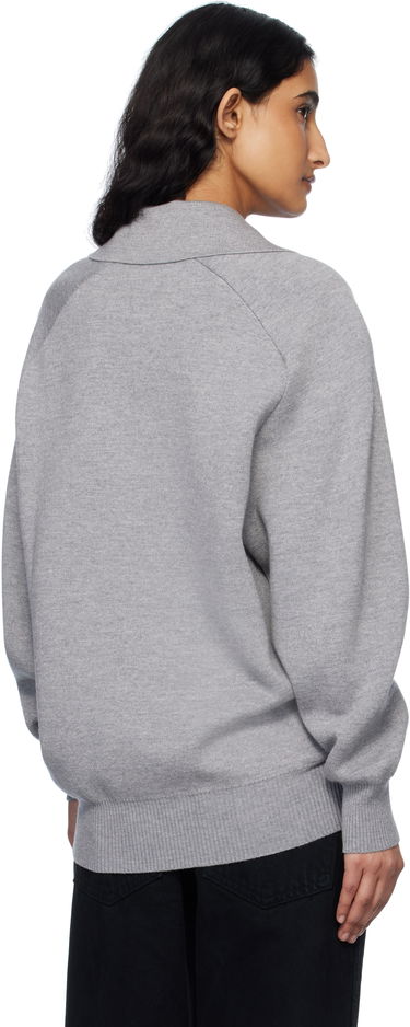 Sweater Khaite Khaite Jonas Cashmere Polo Sweater Grå | 9666727, 2