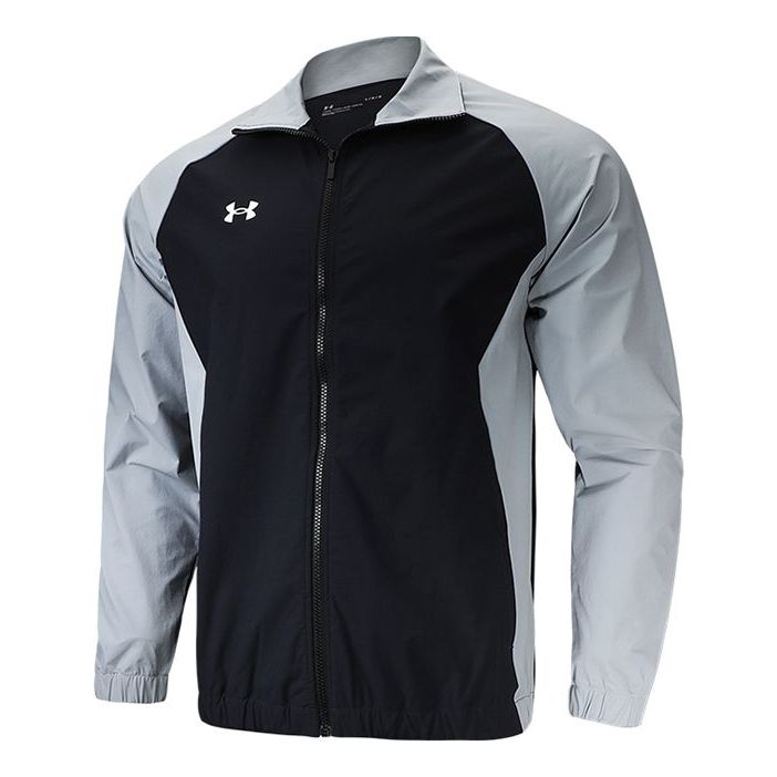 Vindjakke Under Armour Sportstyle Woven Full Zip Jacket Grå | 22500402-001, 0