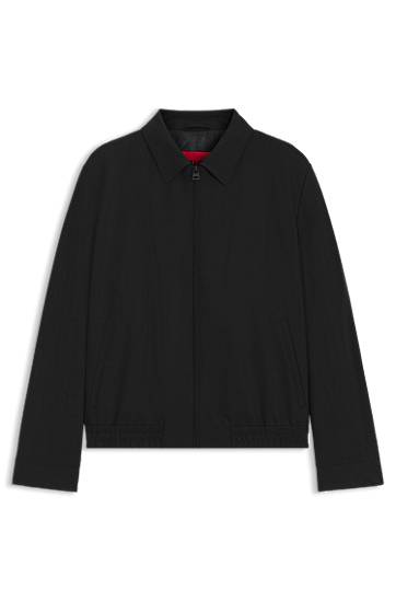Jakke BOSS Slim-Fit Performance-Stretch Jacket Sort | 50544903, 0