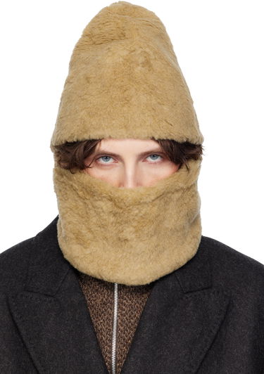 Tørklæde OUR LEGACY Faux-Shearling Snood Beige | A4258WD, 0