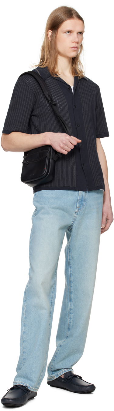 Skuldertaske BOSS HUGO Reporter Faux-Leather Bag Sort | 50535705, 3