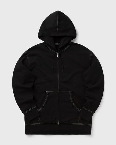 Sweatshirt Comme des Garçons Full-Zip Hoodie Contrast Stitching Sort | HP-T012-W25-1, 1