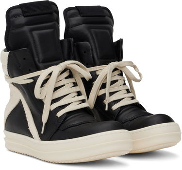 Sneakers og sko Rick Owens Rick Owens Hollywood Geobasket Sort | RP01E7894 LCO, 3