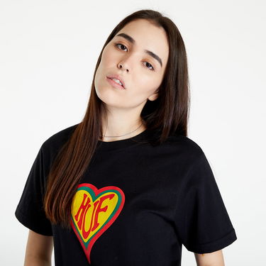 T-shirt HUF Love Relax Tee Sort | WTS0047 BLACK, 3