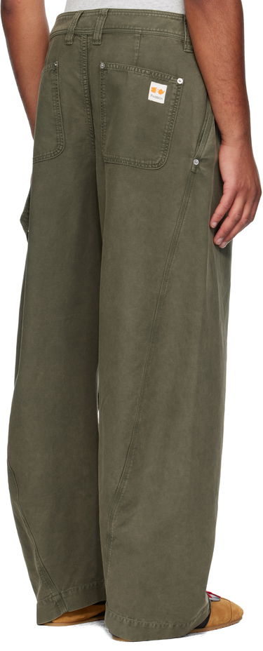 Bukser JW Anderson Twisted Seam Trousers Grøn | TR0423-PG1600, 2