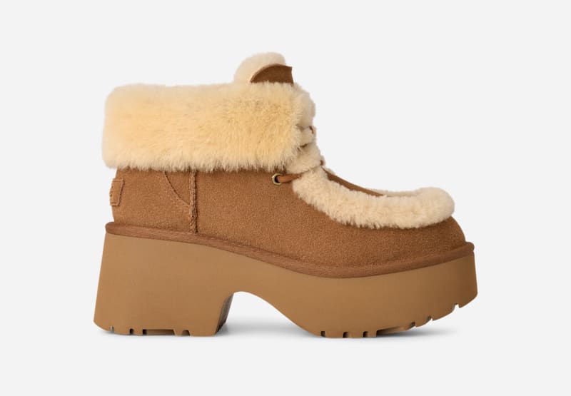 Sneakers og sko UGG UGG Classic Esmee Suede Boots Brun | 1171532-CHE