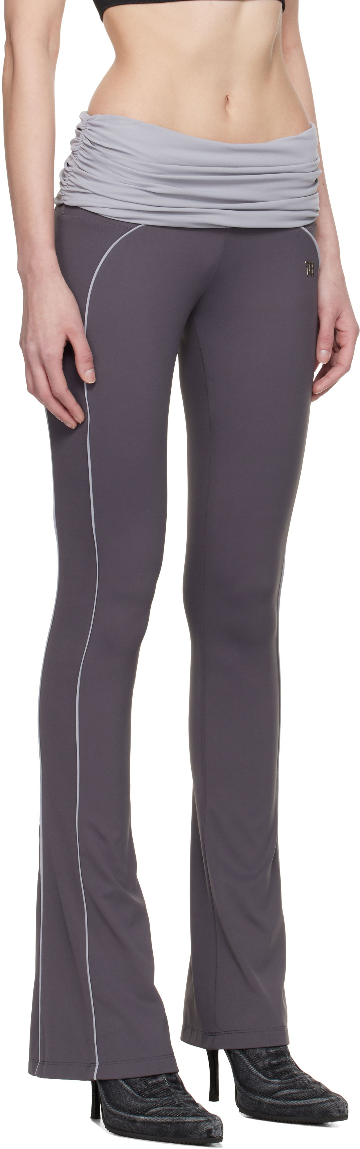 Leggings MISBHV MISBHV Flared Wrapped Sport Pants Grå | 250W309, 1