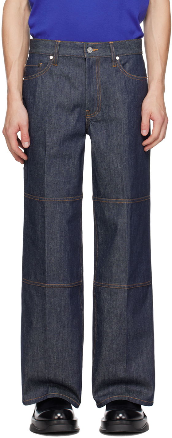 Jeans Helmut Lang Helmut Lang Carpenter Jeans Blå | O06DM203