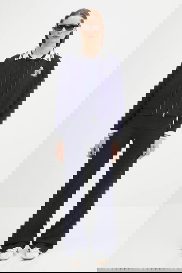 Sweater Sporty & Rich Sporty & Rich Royal Club Zipped Cardigan Mørkeblå | CA006620219BL106, 4