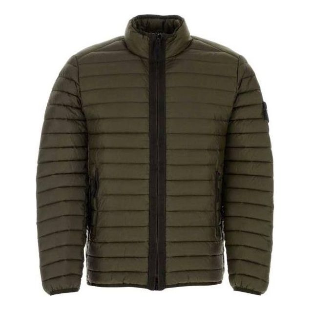 Puffer jakke Stone Island Woven Chambers R Nylon Down Jacket Grøn | 791542324-V0058