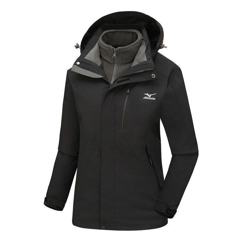 Parka Mizuno Windbreaker Jacket Sort | A2CE2640, 0