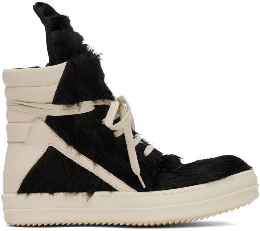 Sneakers og sko Rick Owens Rick Owens Geobasket Sort | RR01D3894 LHLLCO, 0