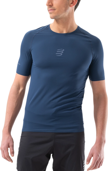 T-shirt Compressport Trail Racing Short Sleeve T-Shirt Blå | atsm3635-atsm3635124, 0