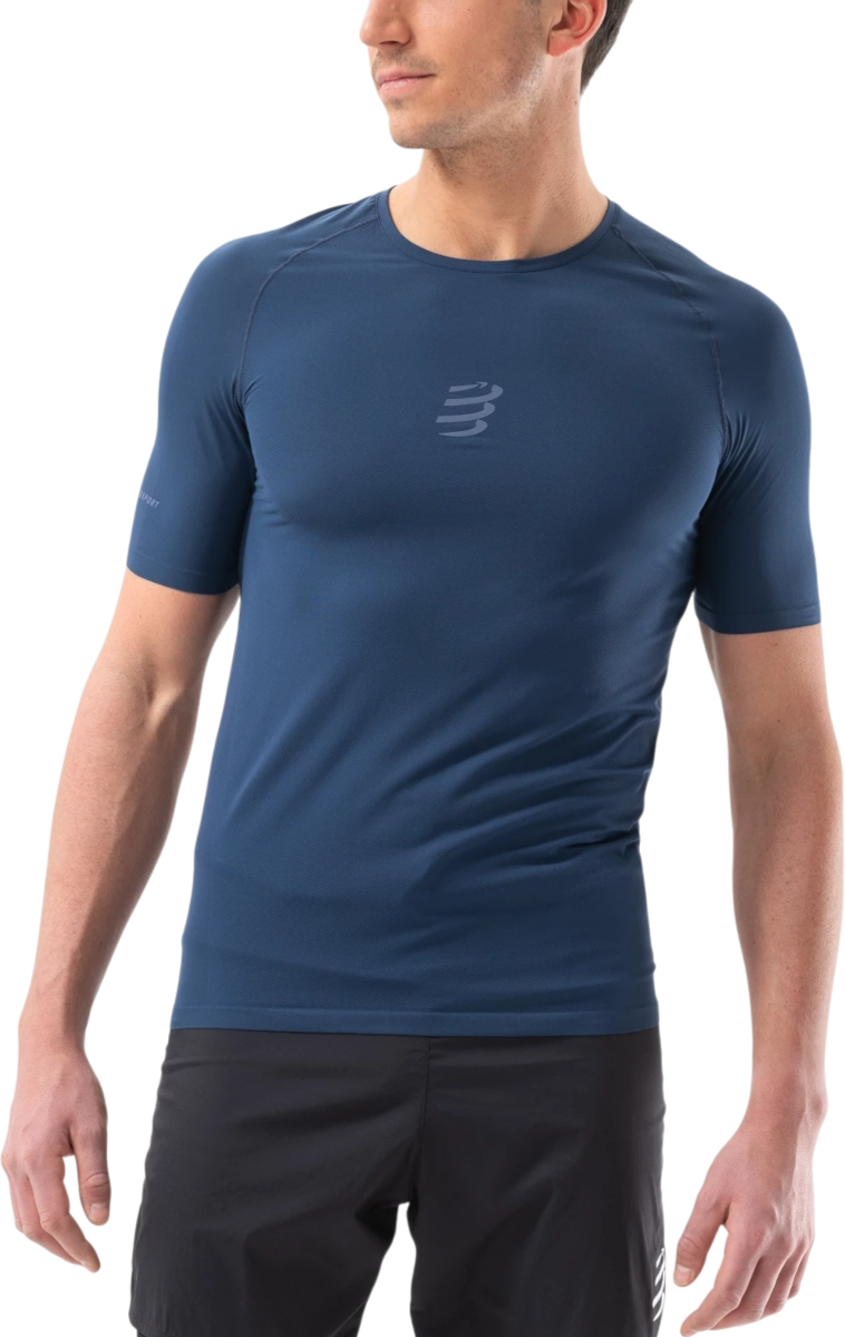 T-shirt Compressport Trail Racing Short Sleeve T-Shirt Blå | atsm3635-atsm3635124
