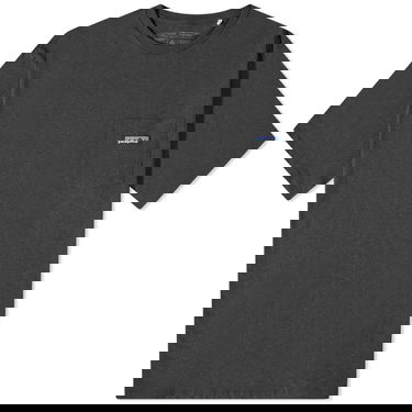 T-shirt Patagonia Regenerative Cotton Pocket Tee Sort | 53255-INBK, 0