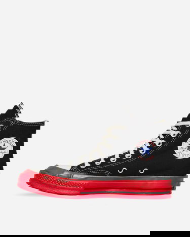 Sneakers og sko Converse Play x Chuck Taylor Red Sole Hi Sort | P1K124-1, 4