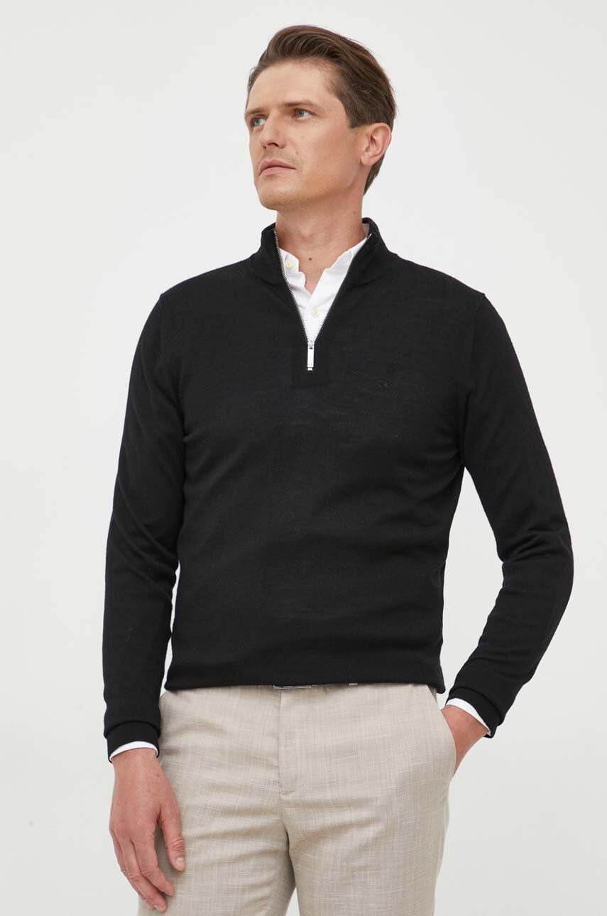 Sweater CALVIN KLEIN Essentials Pullover Sort | K10K110421, 0