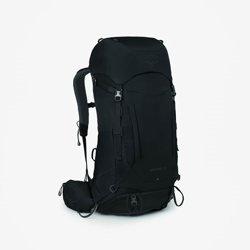 Rygsæk Osprey Kestrel 38 II Hiking Backpack Sort | 10004767OSP