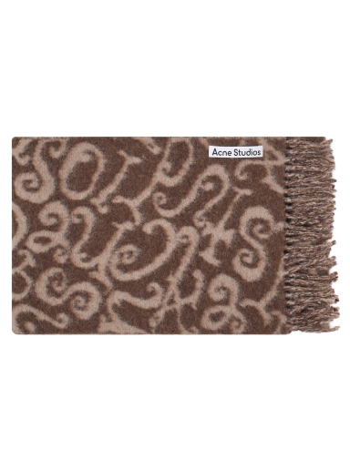 Tørklæde Acne Studios Volf Monogram Scarf Beige | CA0279-AFQ