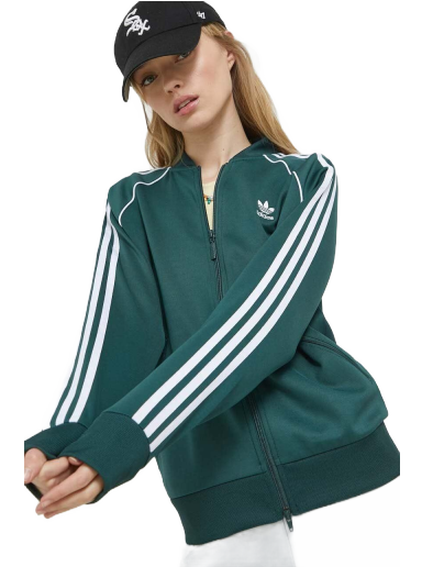 Sweatshirt adidas Originals Primeblue SST Track Jacket Grøn | HN5890