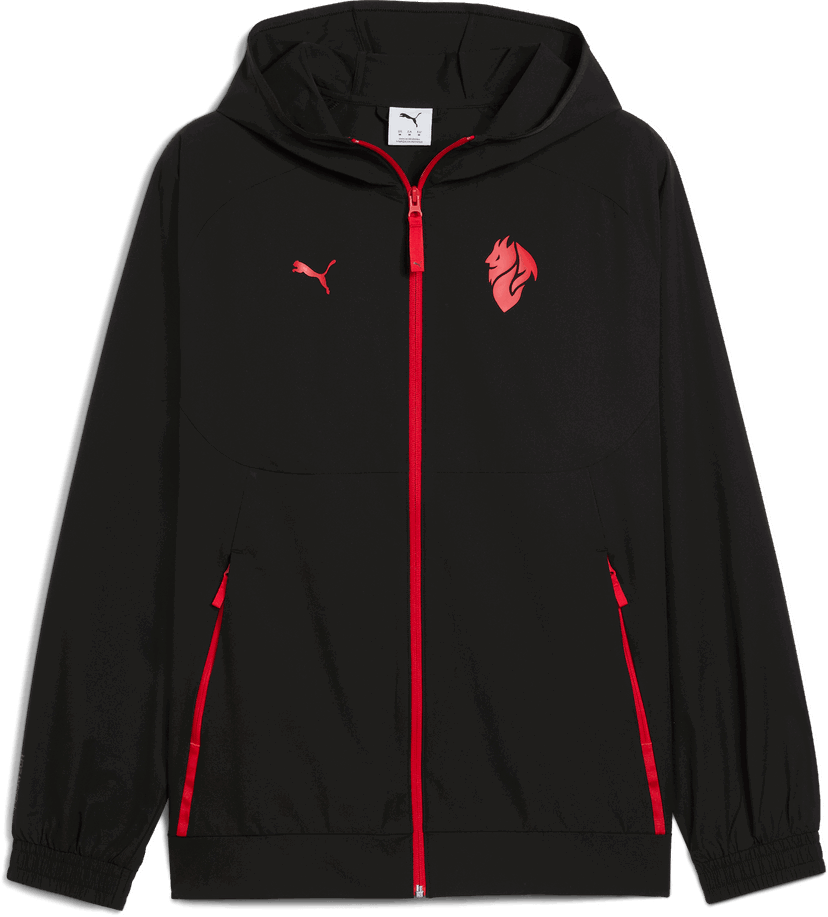 Jakke Puma AC Milan TECH Woven Jacket Sort | 782405-04