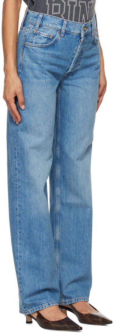 Jeans Anine Bing Gavin Long Denim Jeans Blå | A-06-10013-WHD21, 1