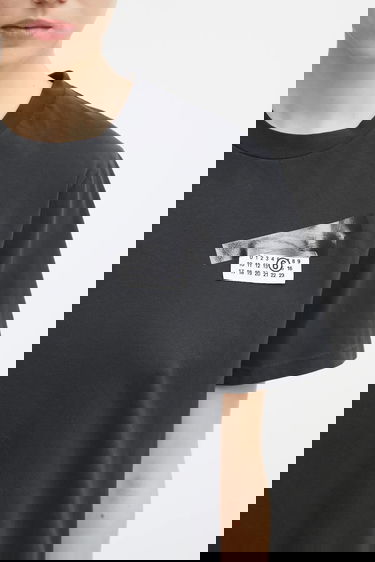 T-shirt Maison Margiela MM6 Maison Margiela Number Patch T-Shirt Sort | S62GD0210.M20115.900, 3