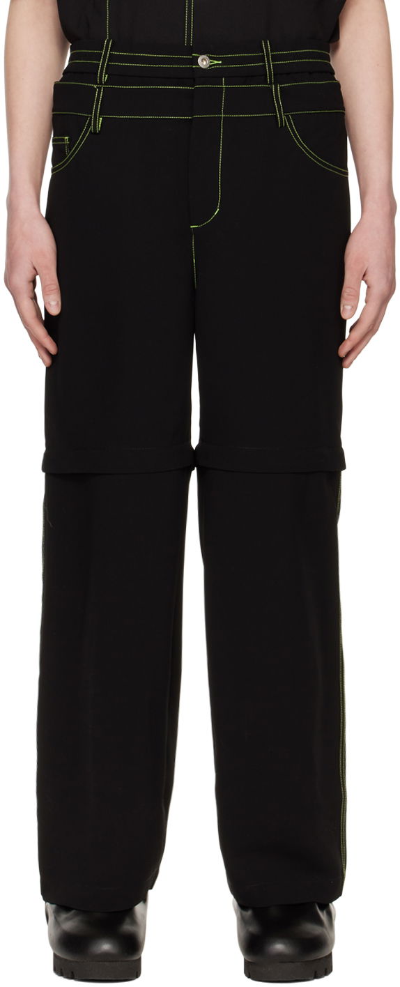 Bukser Feng Chen Wang Feng Chen Wang Convertible Trousers Sort | FMS15TR23