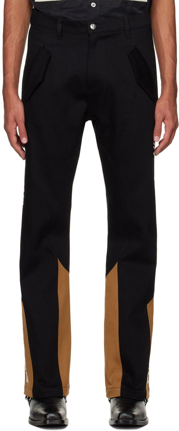 Bukser Rhude Automobili Lamborghini Edition Denim Trousers Sort | RHFW23PA32005055, 0